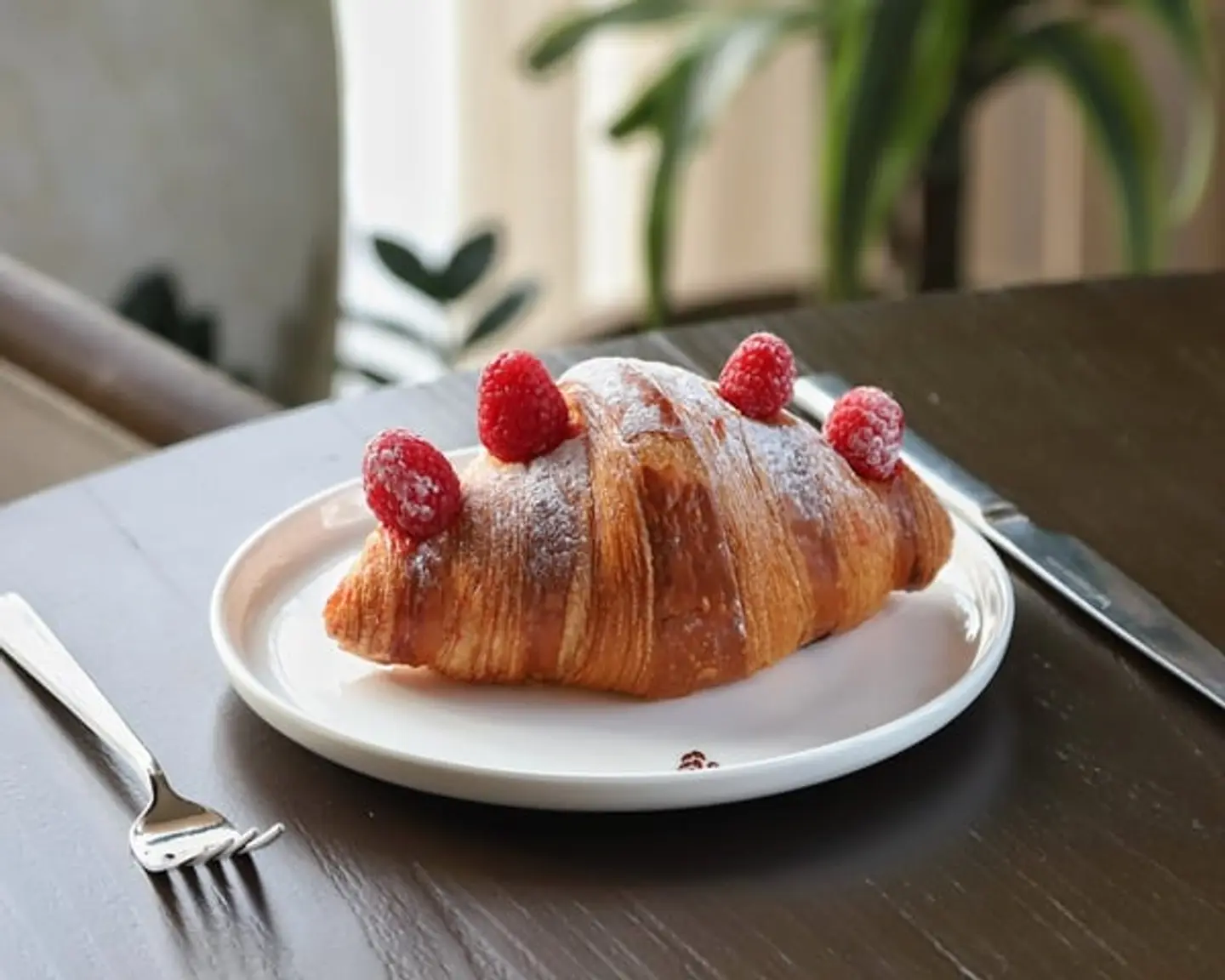 كرواسون توت بالجبن.