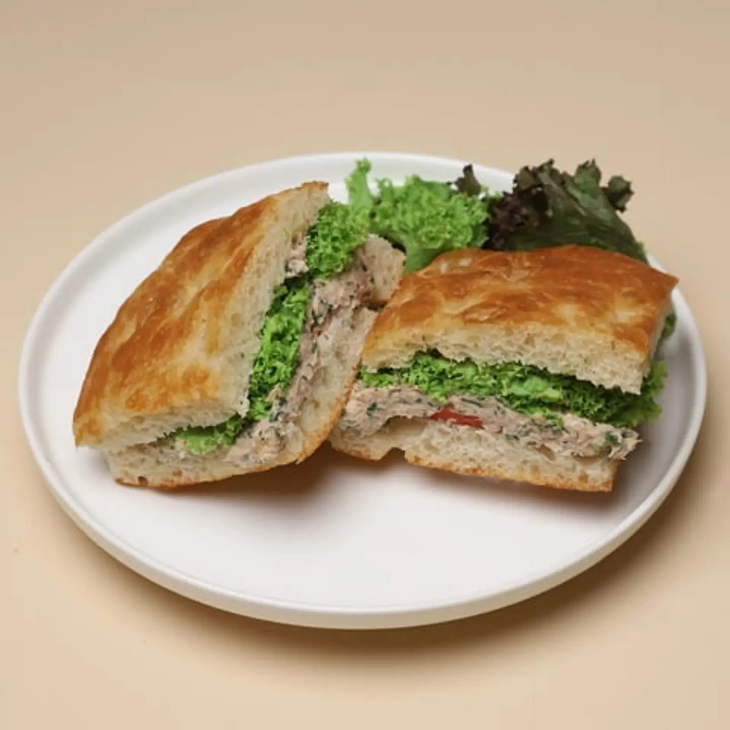 Focaccia Tuna Sandwich