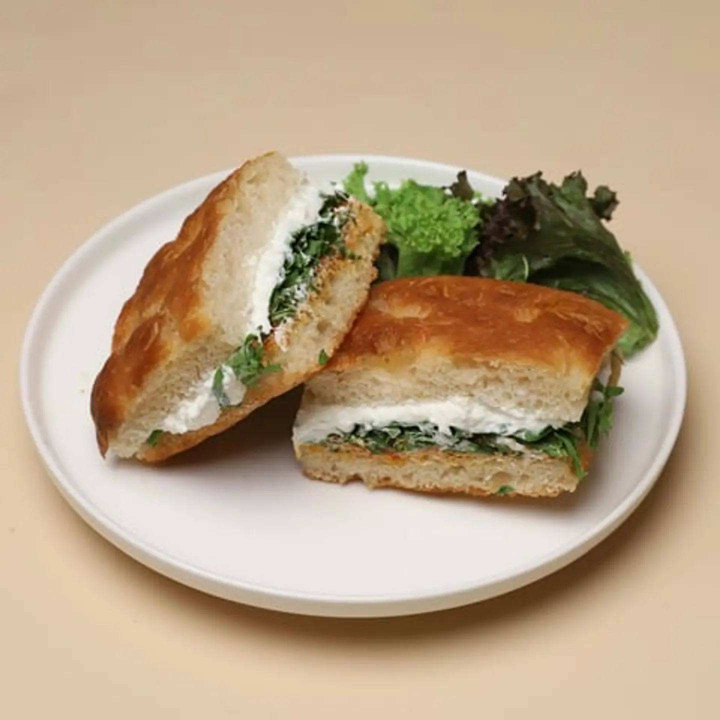 Focaccia Burrata Sandwich