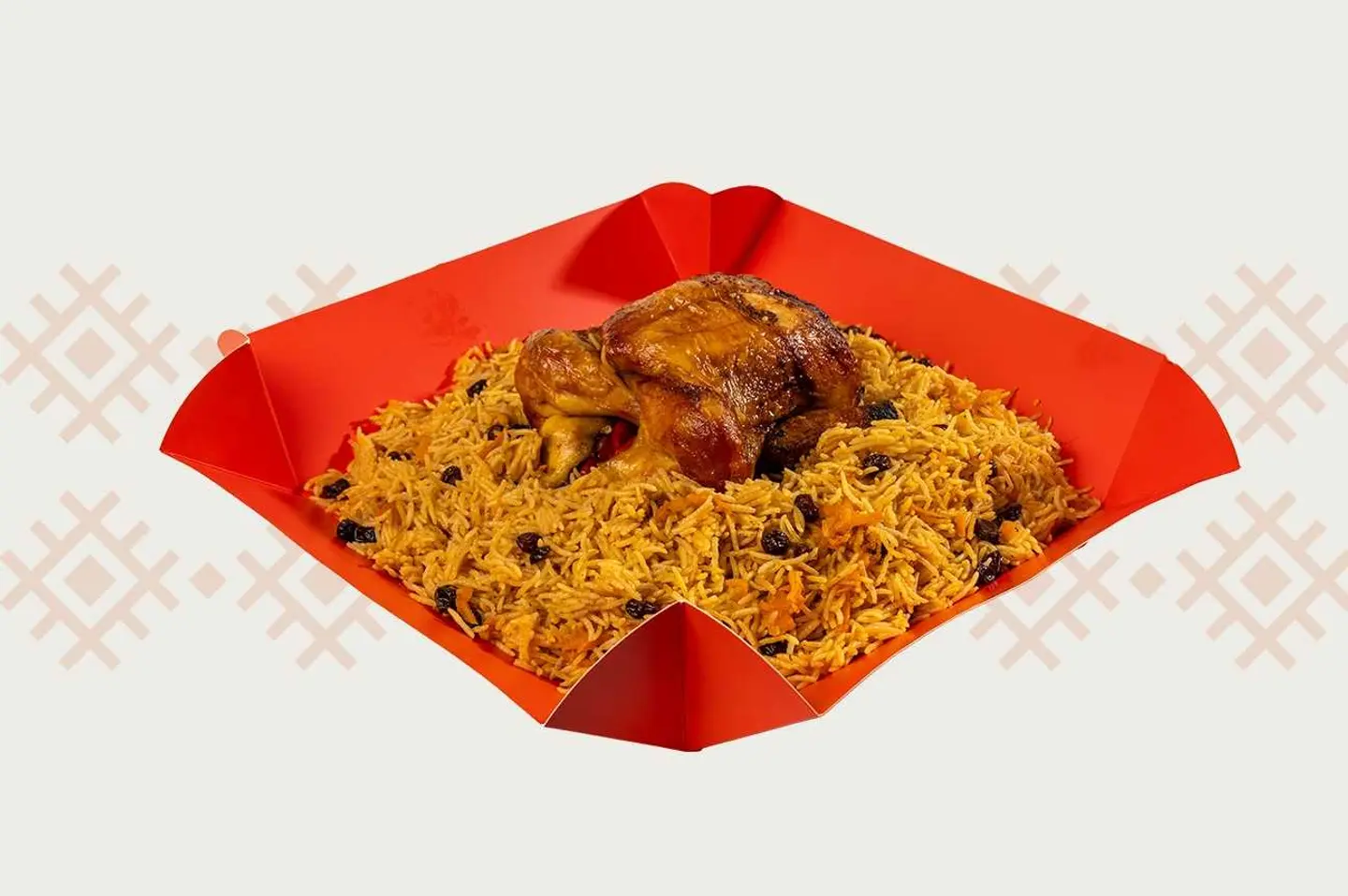 حبة شواية مع الرز