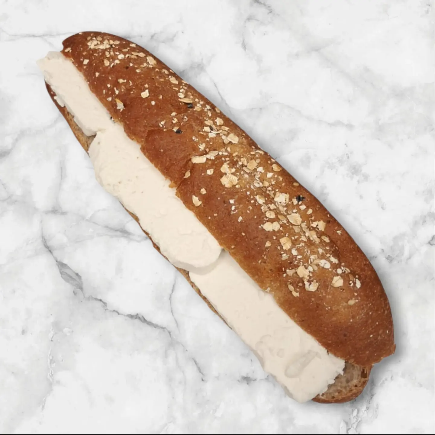 Feta Cheese Sandwich With Cucumber