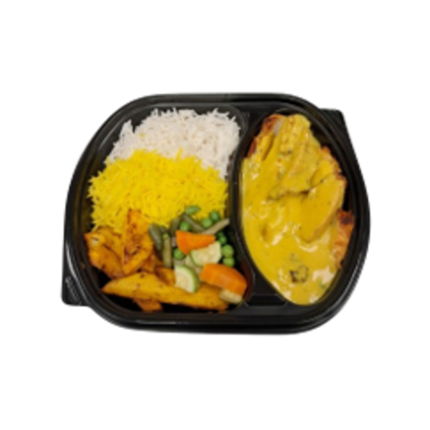 Creamy Fish Curry With Mixed Carbs