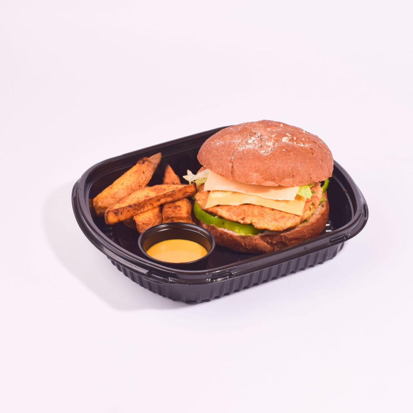 Double Chicken Burger Sandwich