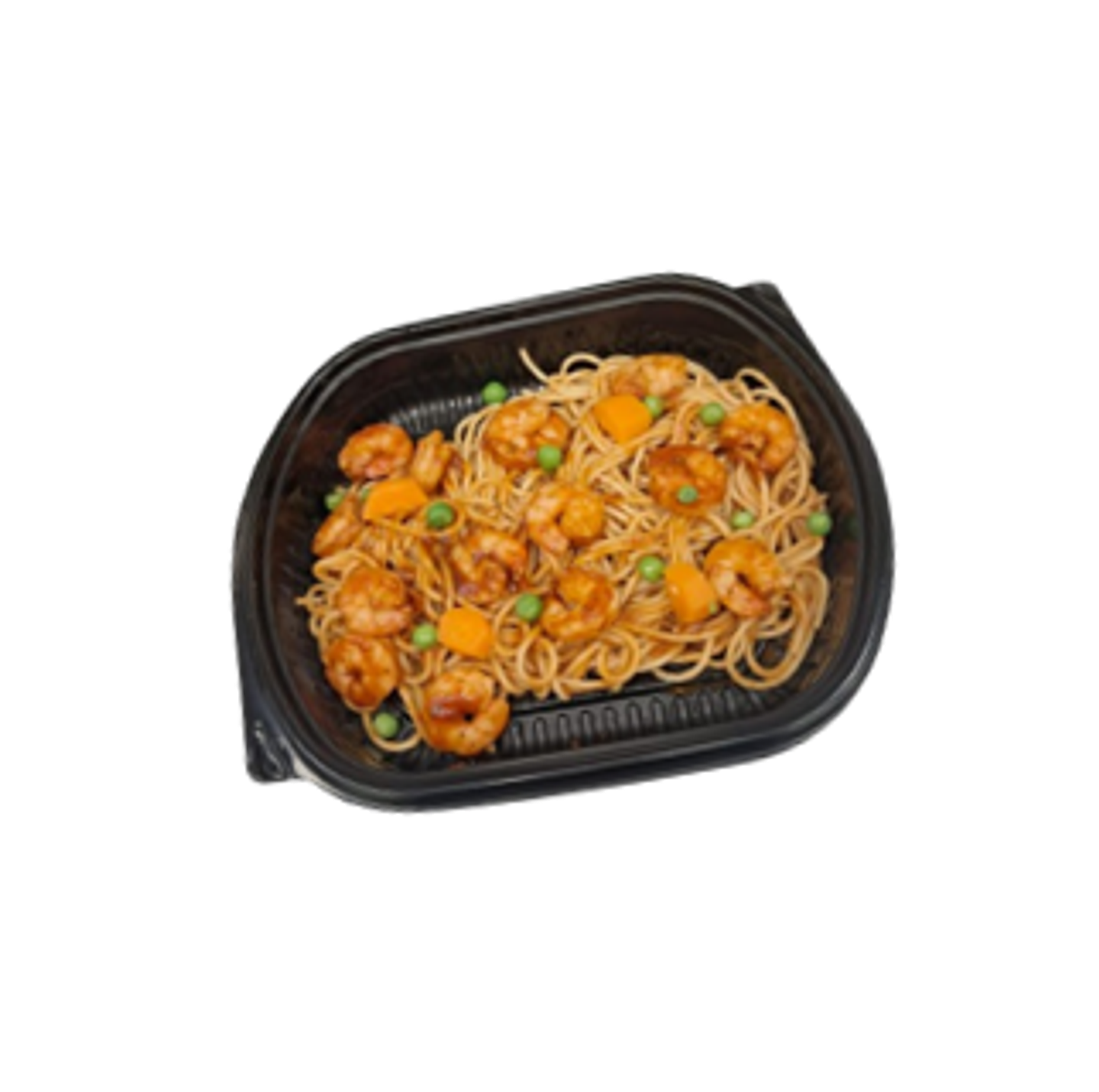 Spaghetti Napolitan With Shrimp