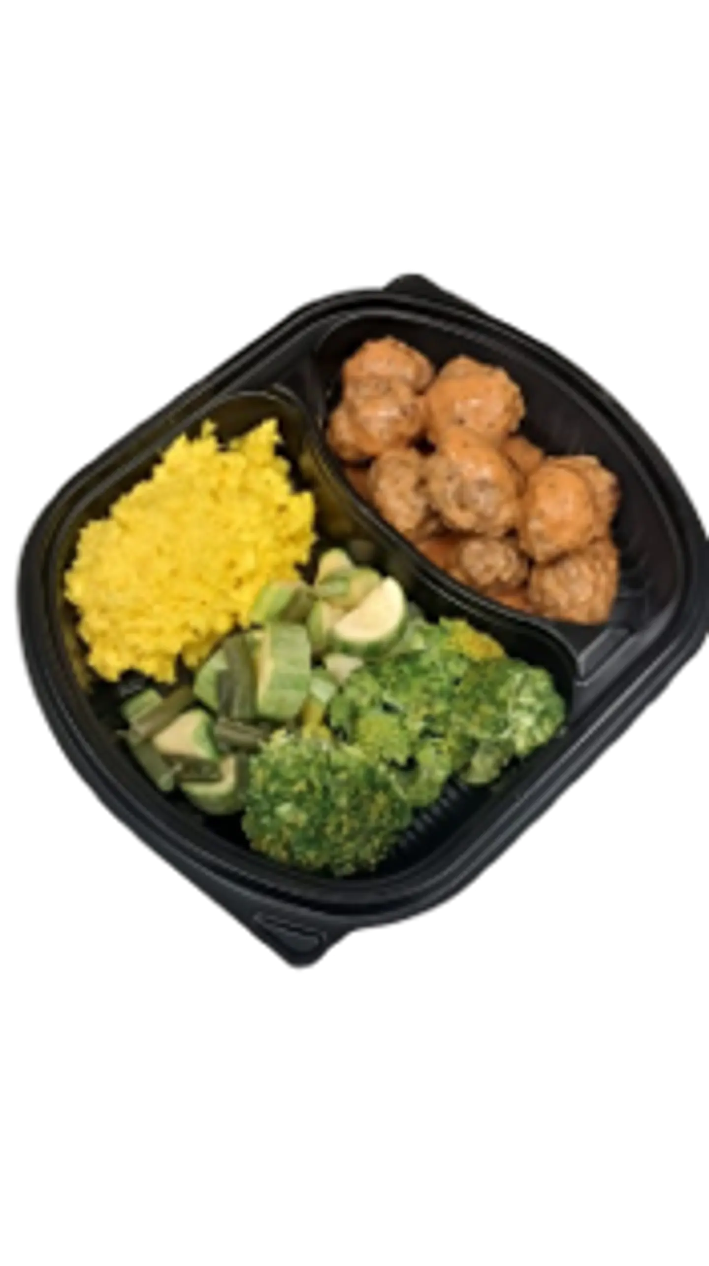 Roasted Meatballs With Keto Vegetables