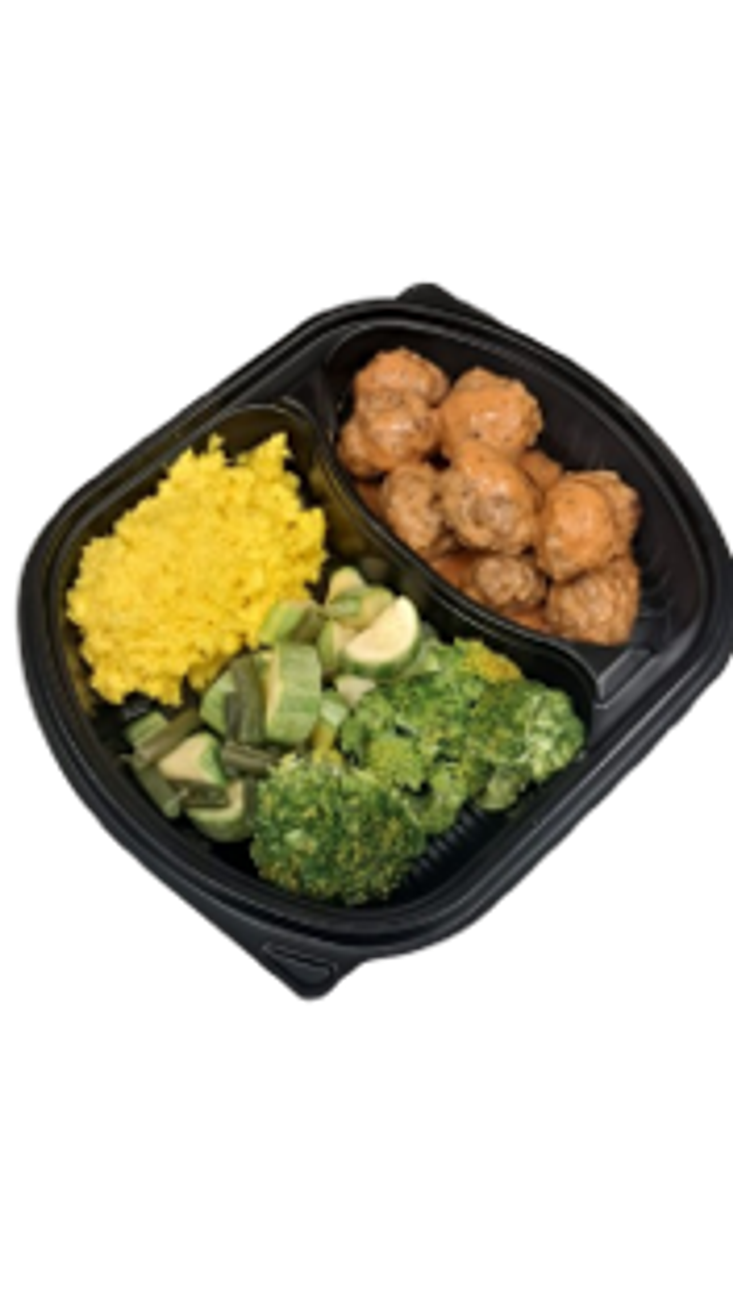 Roasted Meatballs With Keto Vegetables