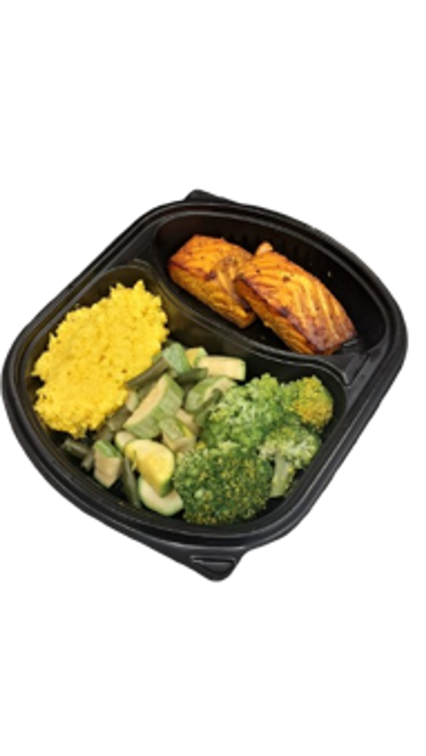 Buttered Salmon With Keto Vegetables