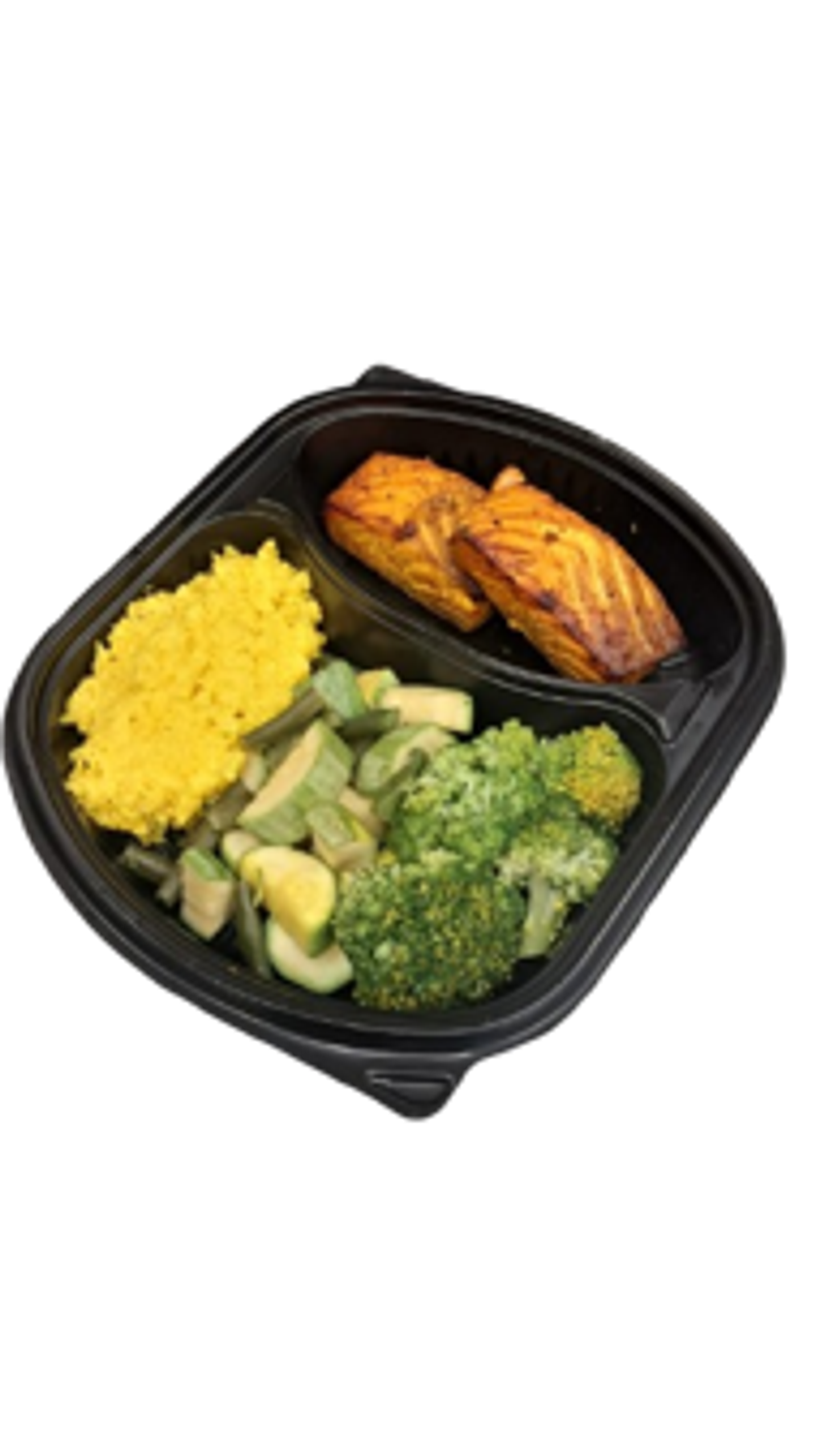 Buttered Salmon With Keto Vegetables