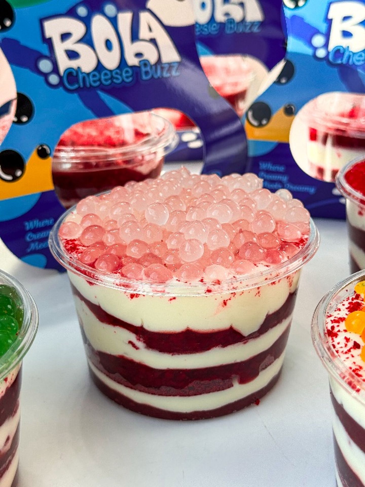 Boba Cheese Buzz Strawberry