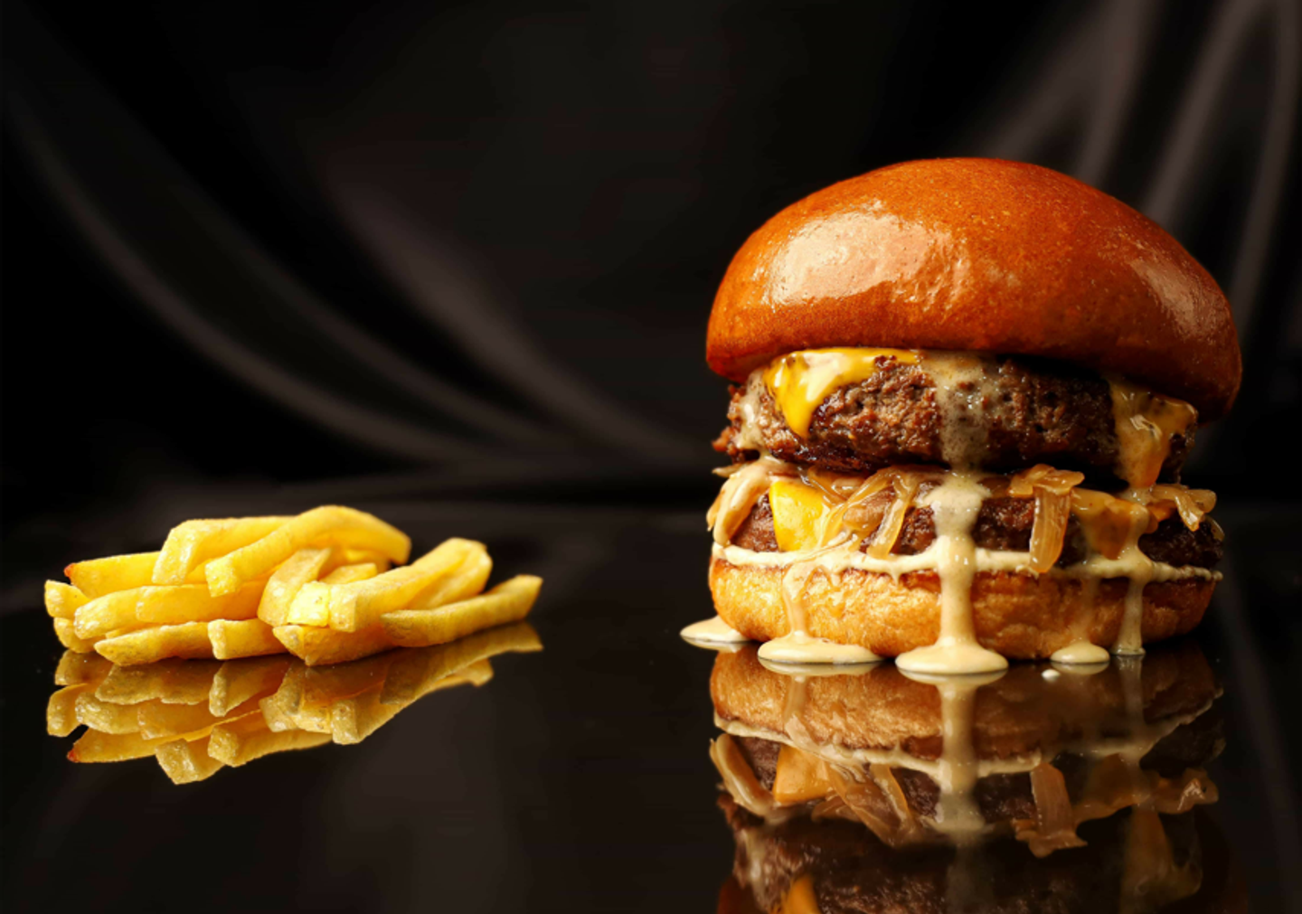 Double Truffle Beef Burger