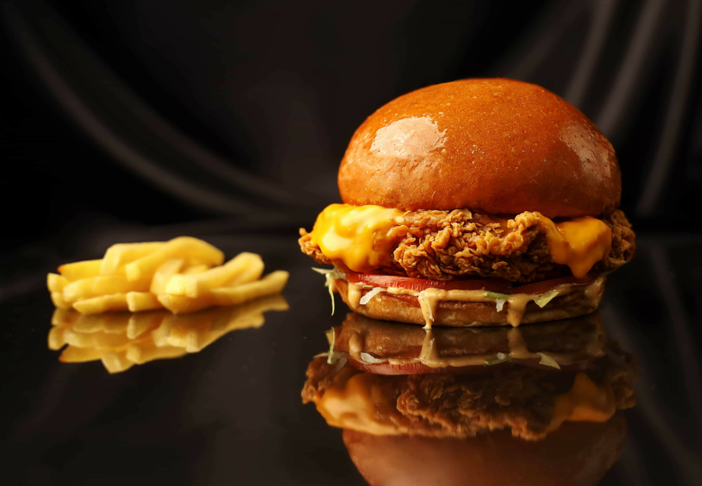 Classic Crispy Chicken Burger