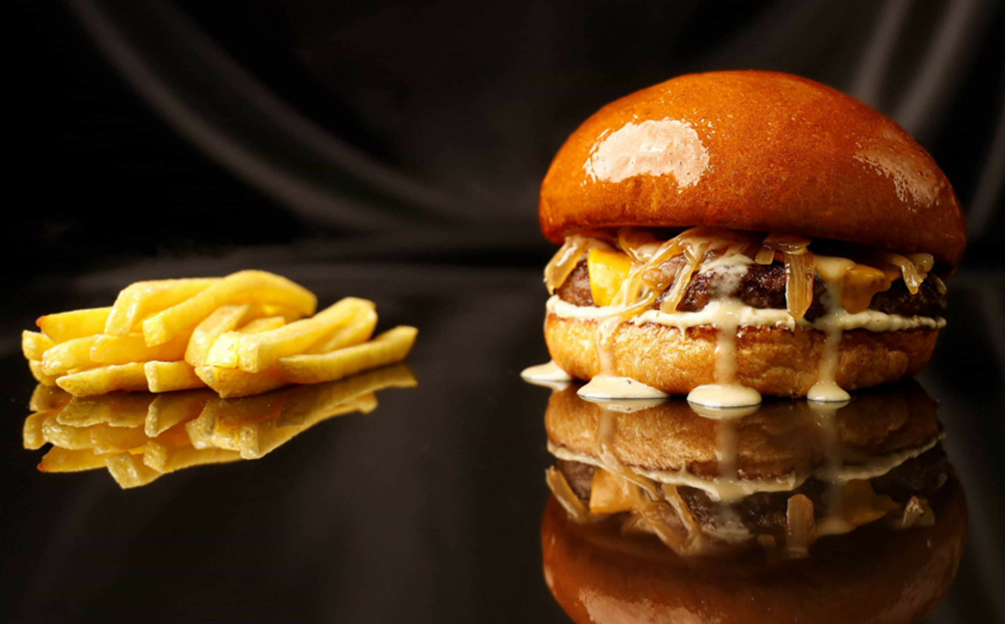 Single Truffle Beef Burger