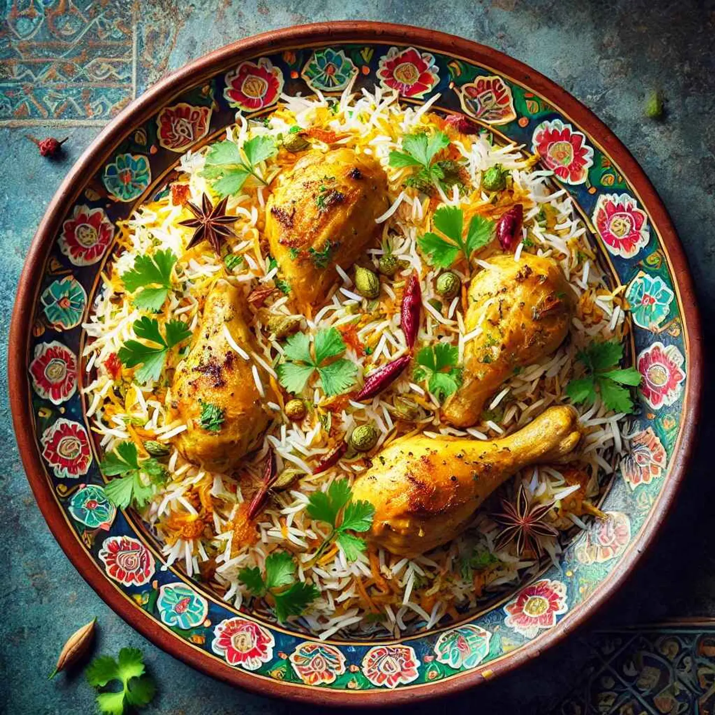 برياني دجاج