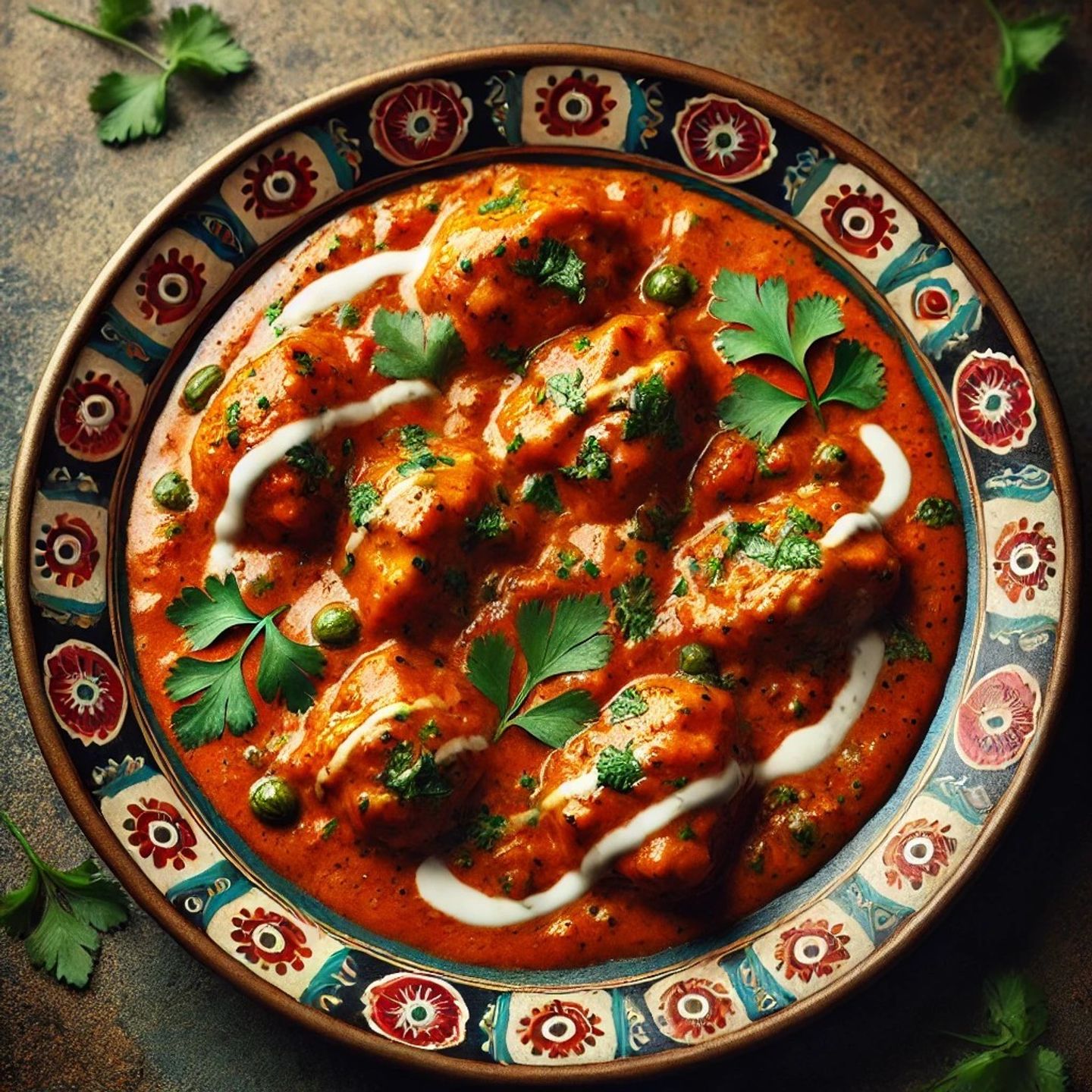 دجاج بالزبدة