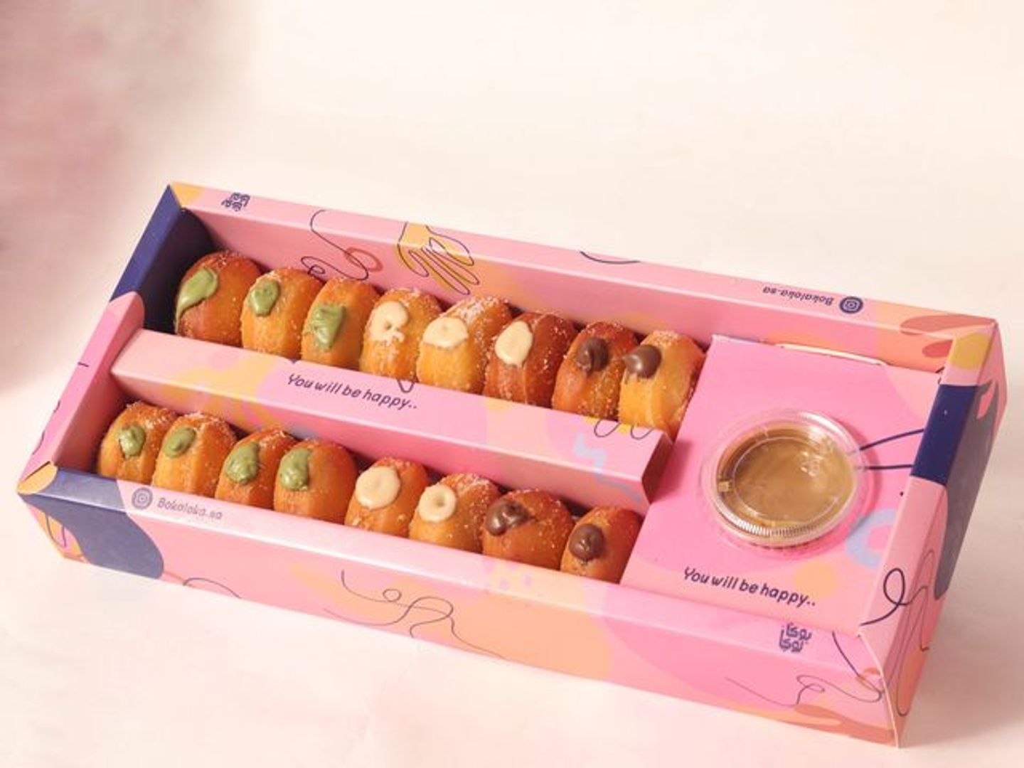 Filled Mini Donuts, 16 Pieces