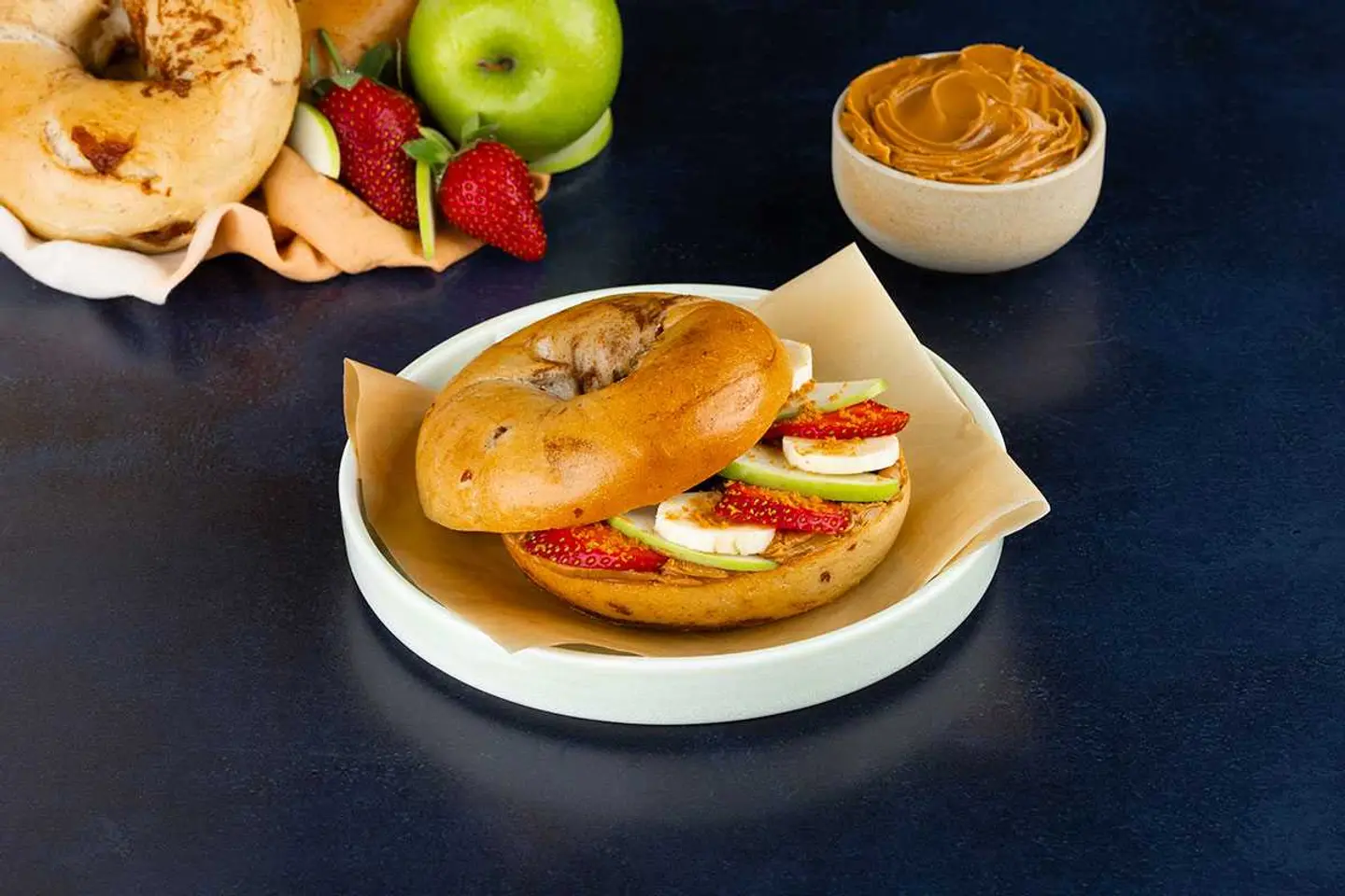 Biscoff Bagel