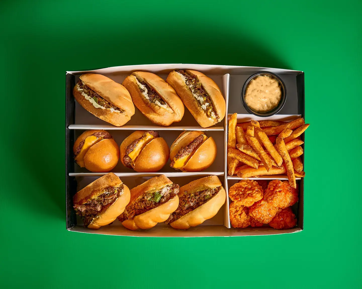 بوكس لقيمات الفليه المكس