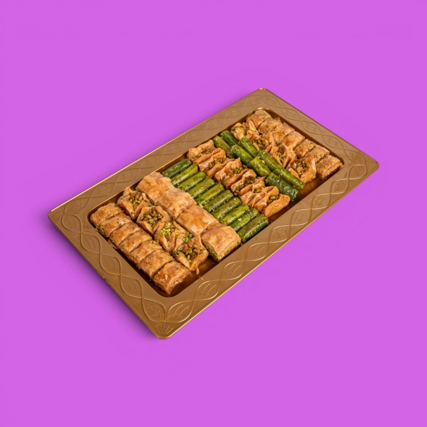 Small Baklava Platter Wrapped