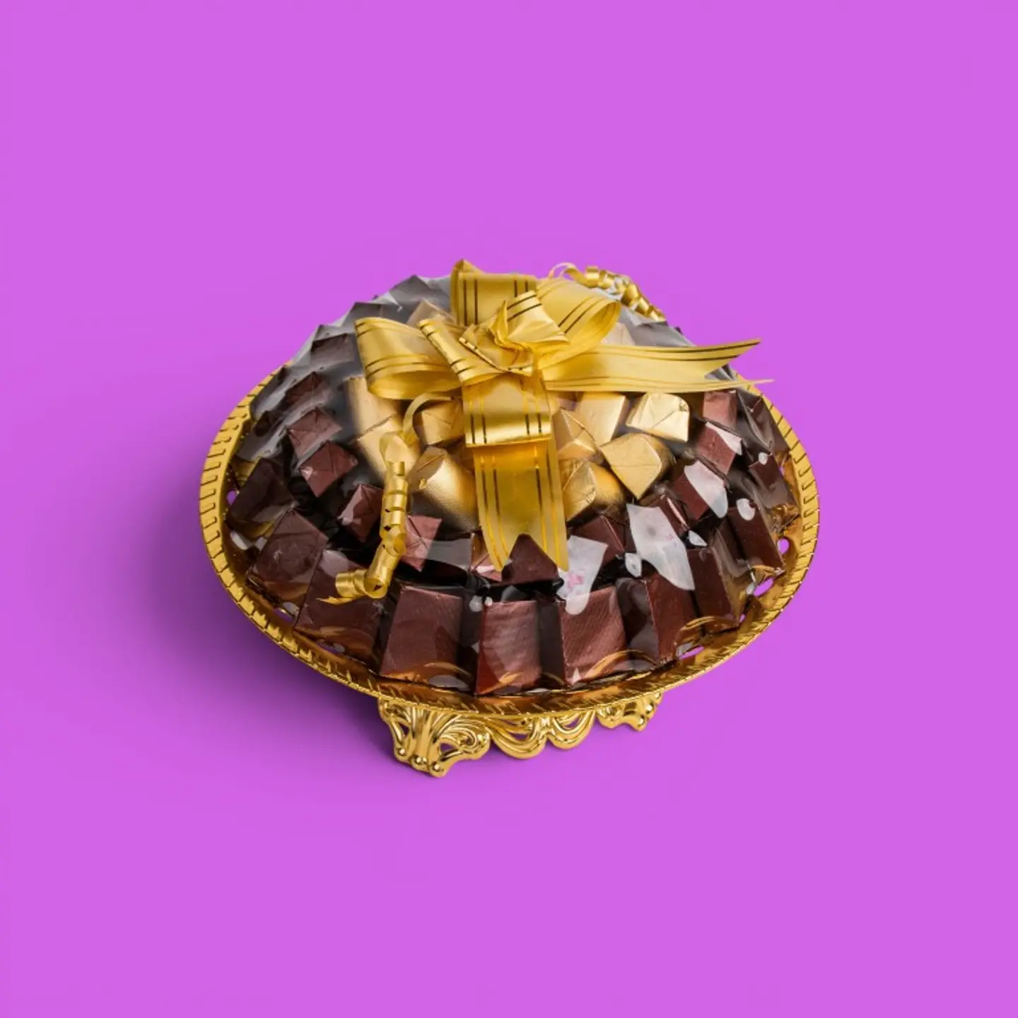 Wrapped Chocolate Platter