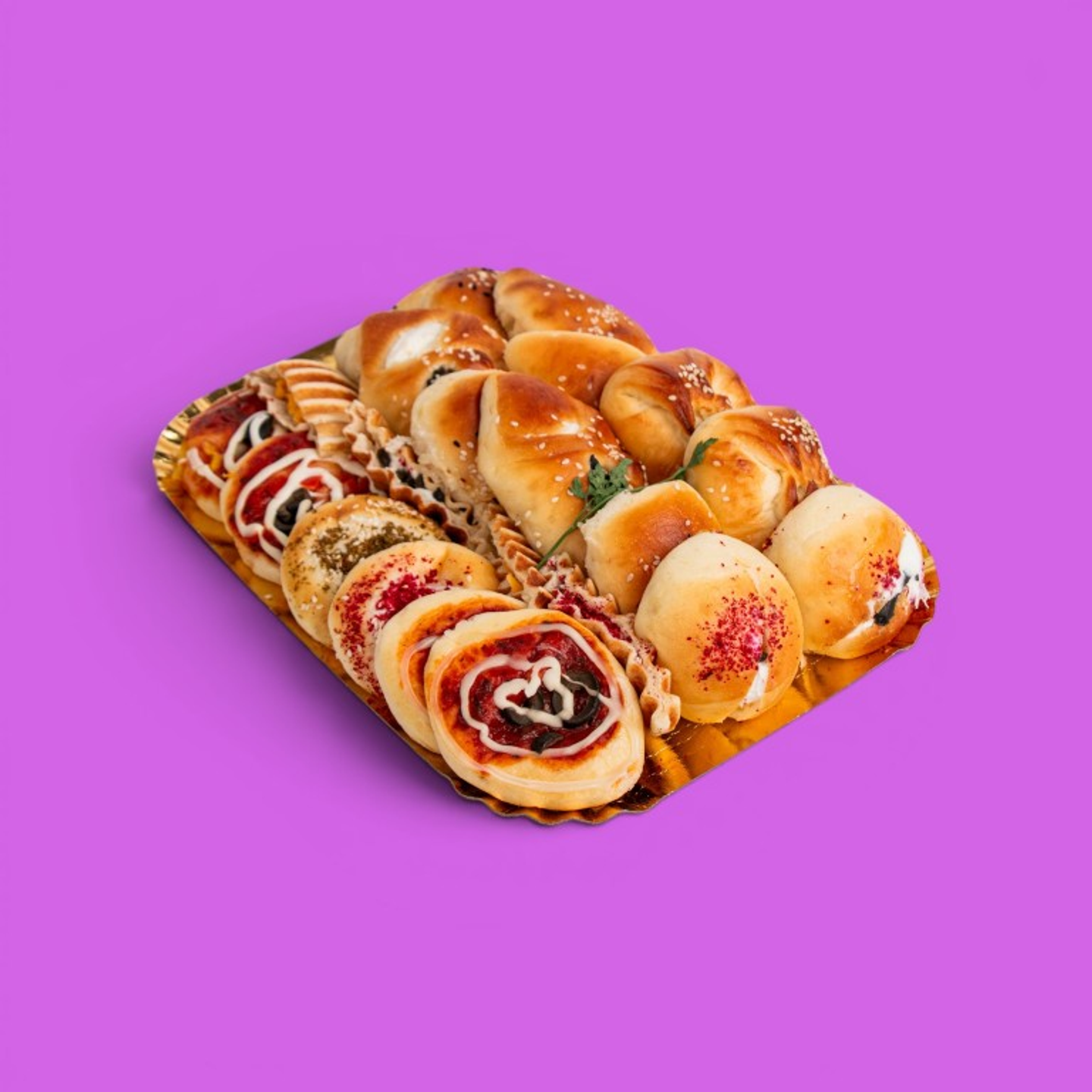 Assorted Pastries And Pies Platter