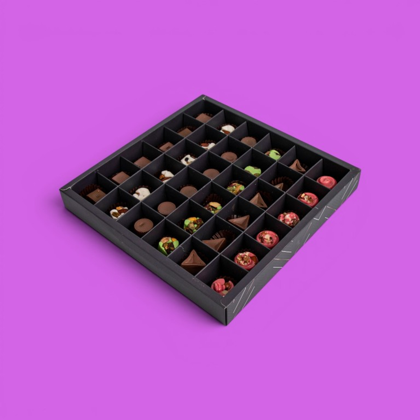 Unwrapped Chocolate Box