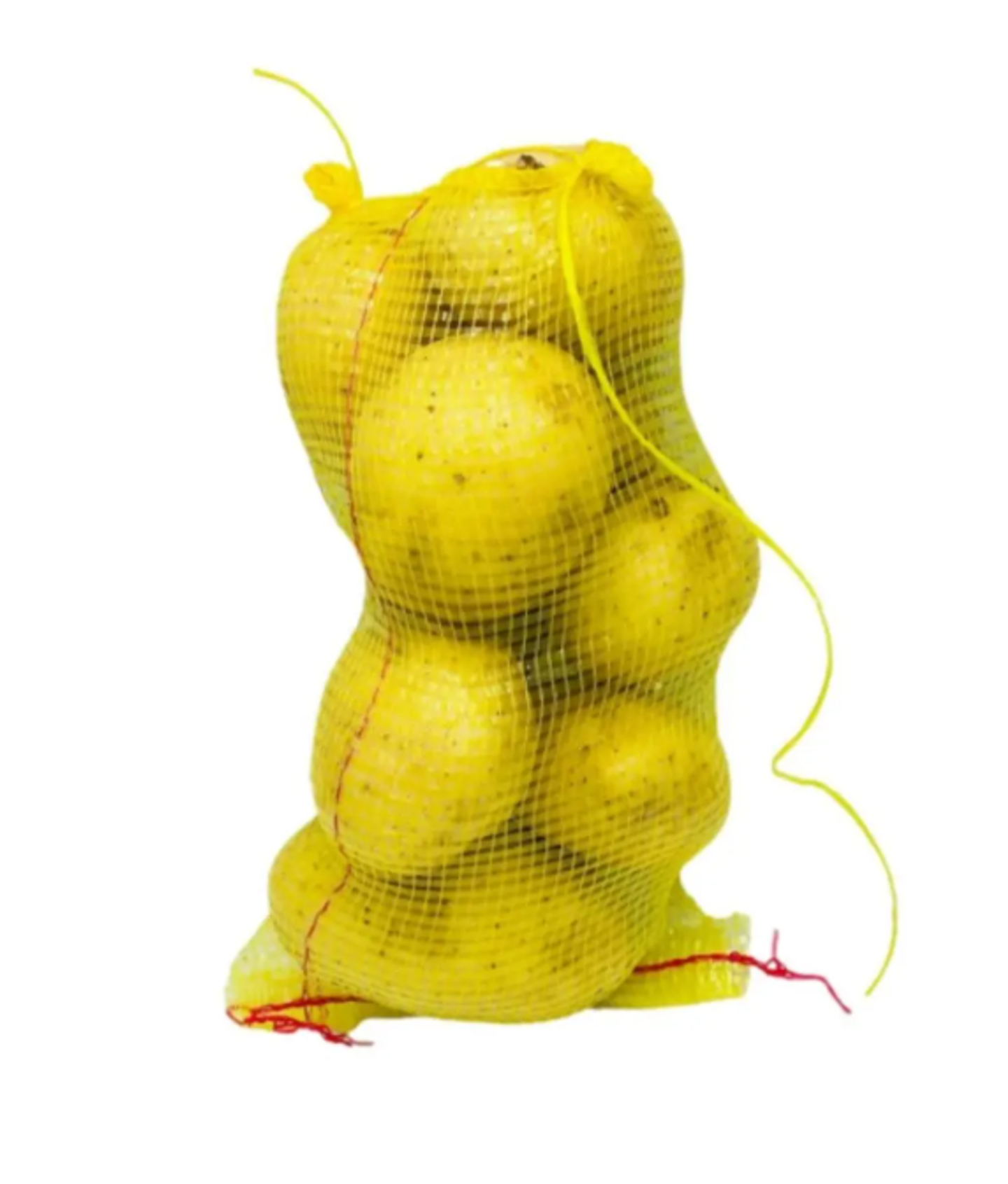 كيس بطاطس وسط