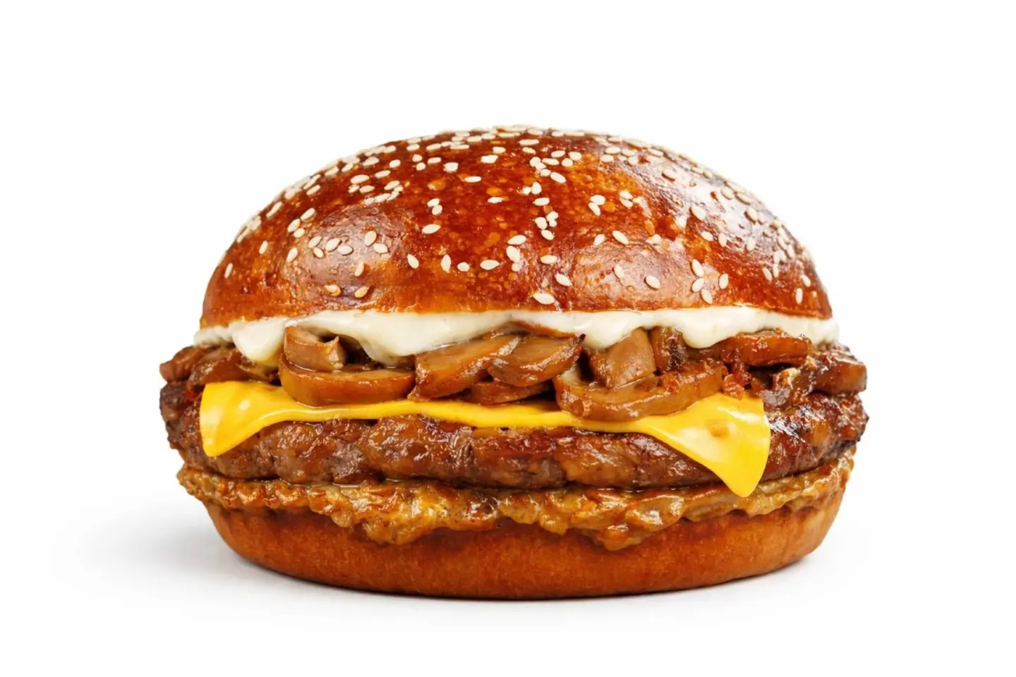 Mushroom Truffle Burger