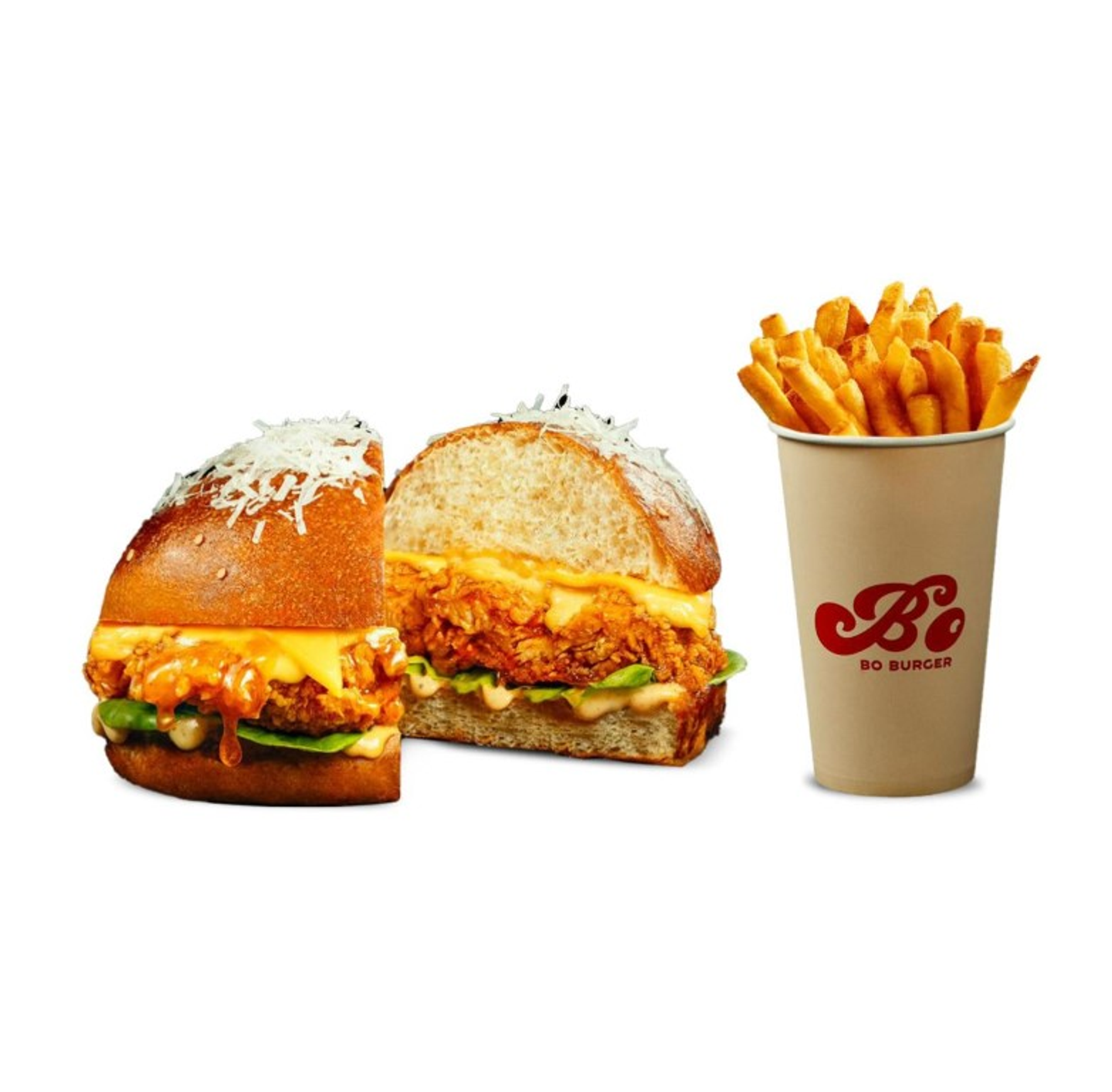 Crispy Maple Chicken And Fries