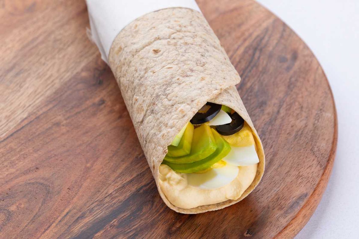 Egg Avo Hummus Wrap [ 1+1 ]