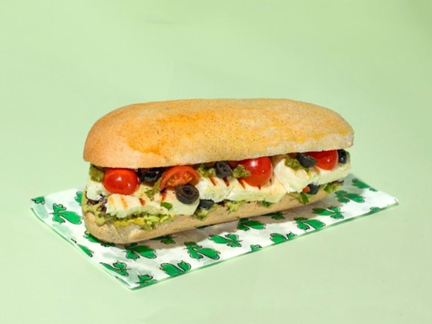 Halloumi Cheese Sandwich