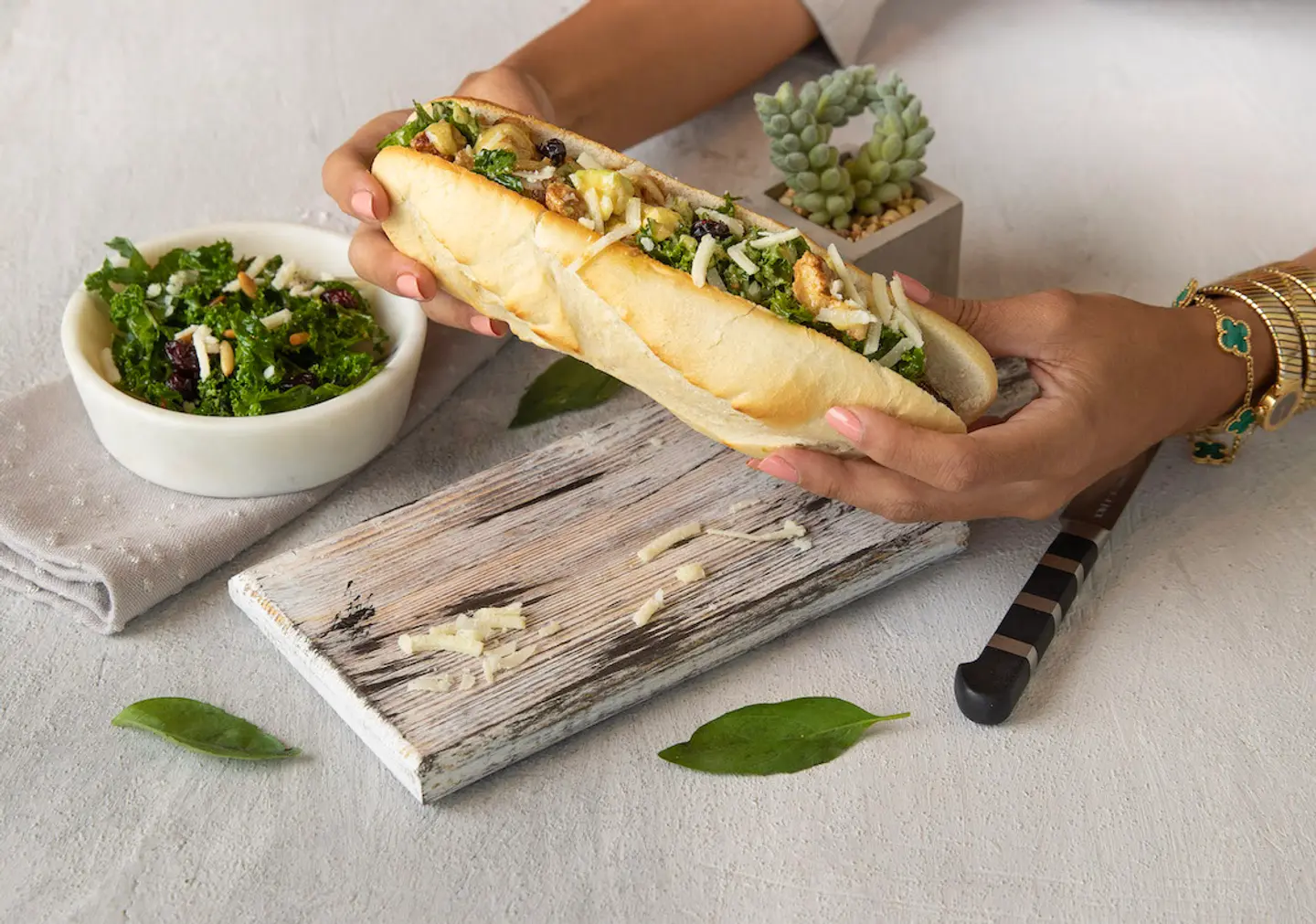 Kale Avo Chicken Sandwich