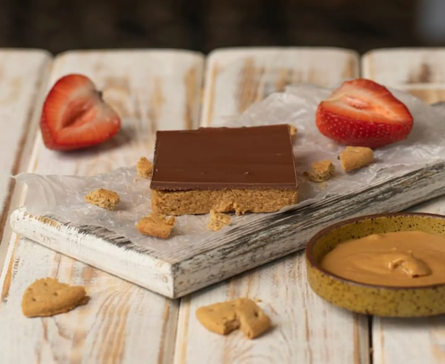 زبدة الفول السوداني المقرمشة