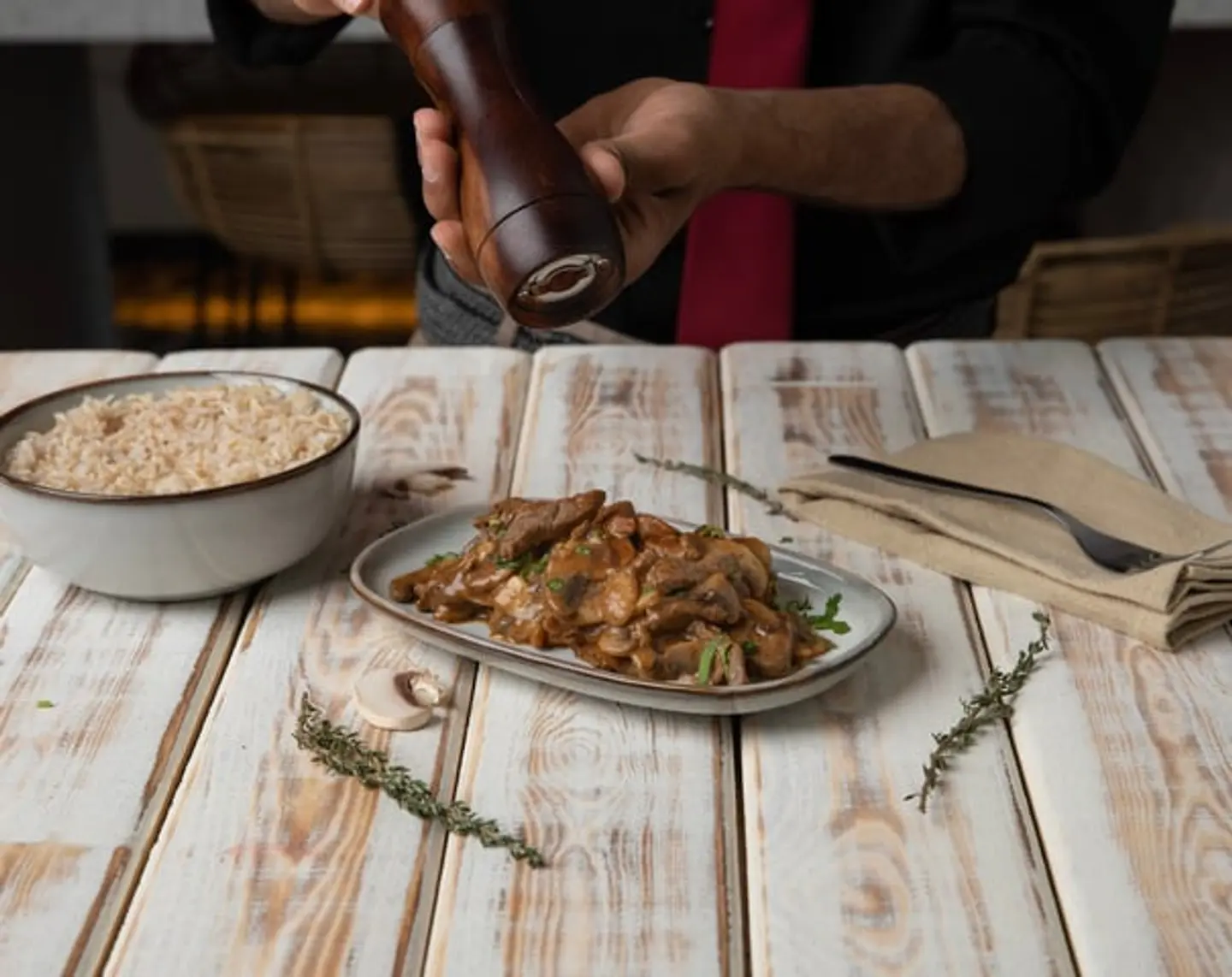 بيف ستروجانوف الصحية