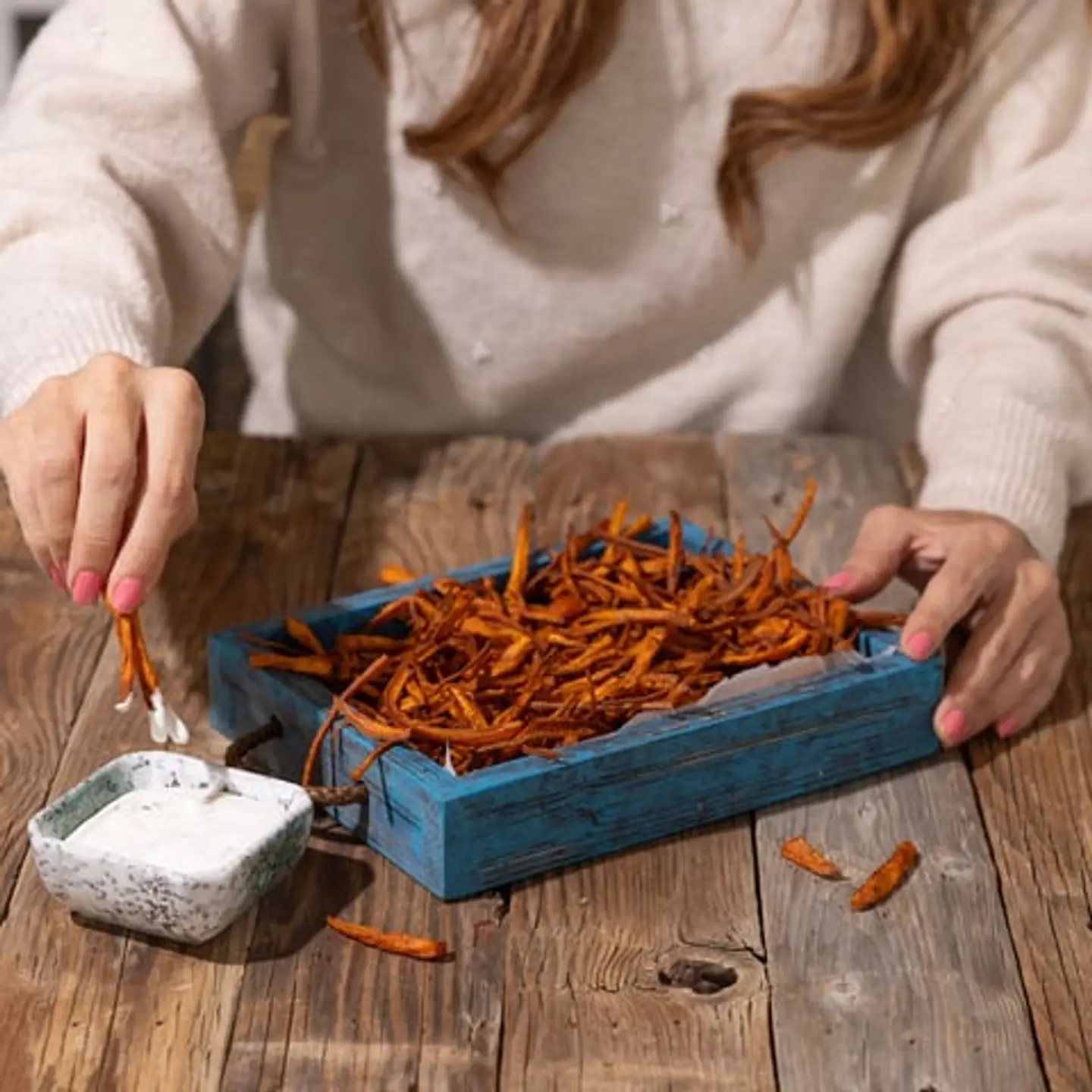 البطاطا الحلوه النحيفه