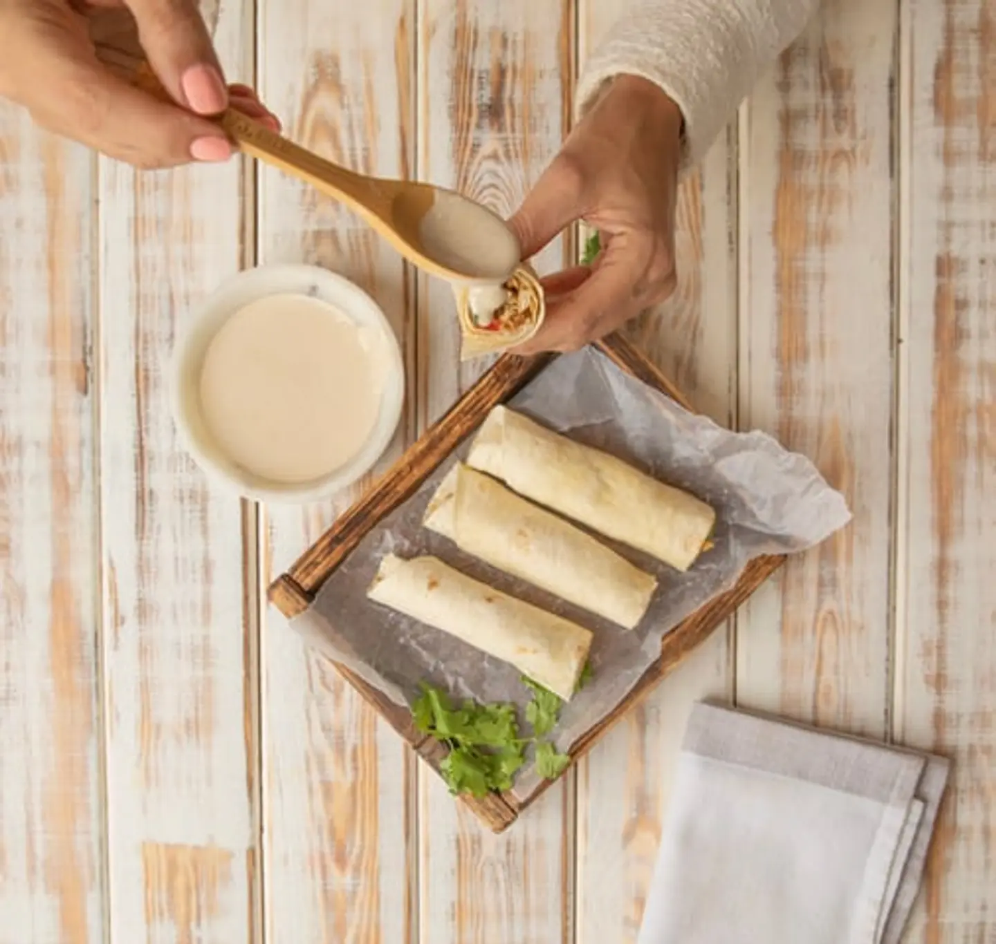 ساندويش الشاورما الدجاج