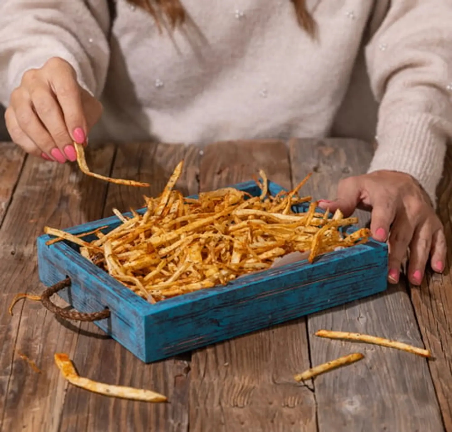 الفرايز النحيفة