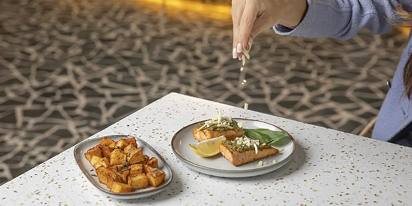 Pesto Salmon