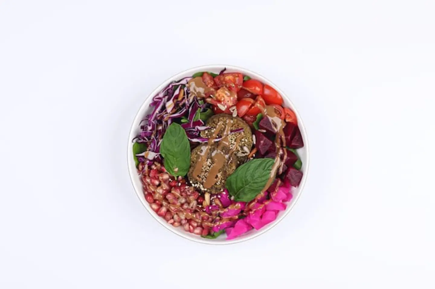 سلطة الفلافل بالفرن