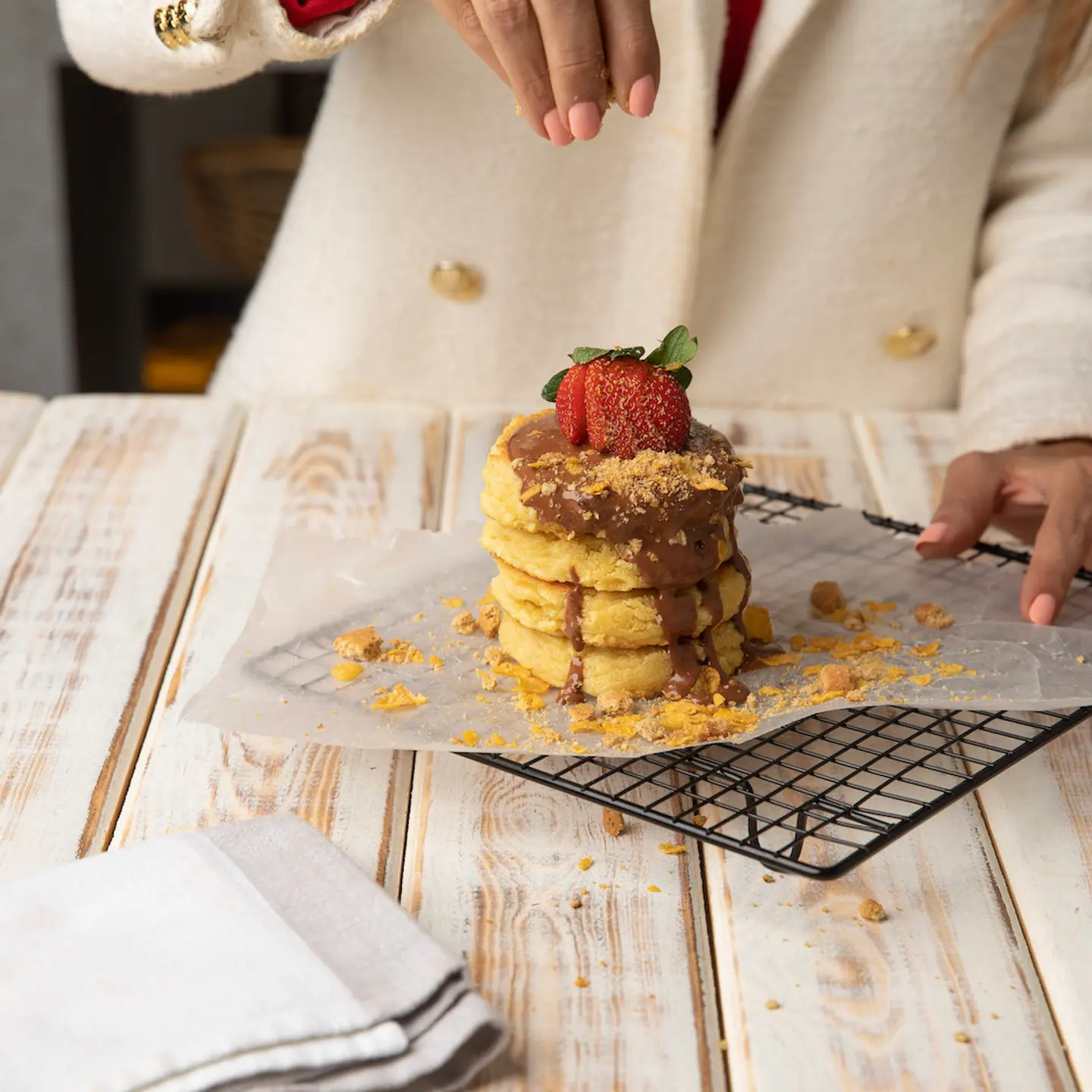 Keto Crunchy Pancake