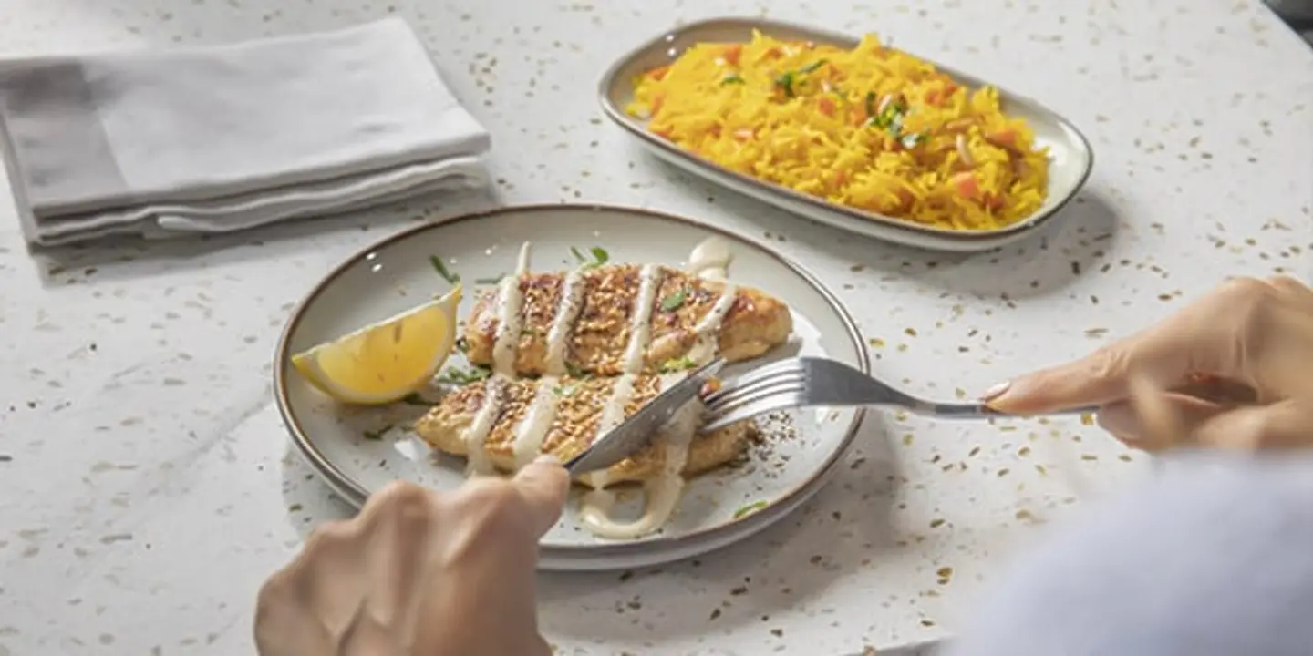 دجاج الطحينة الخاص