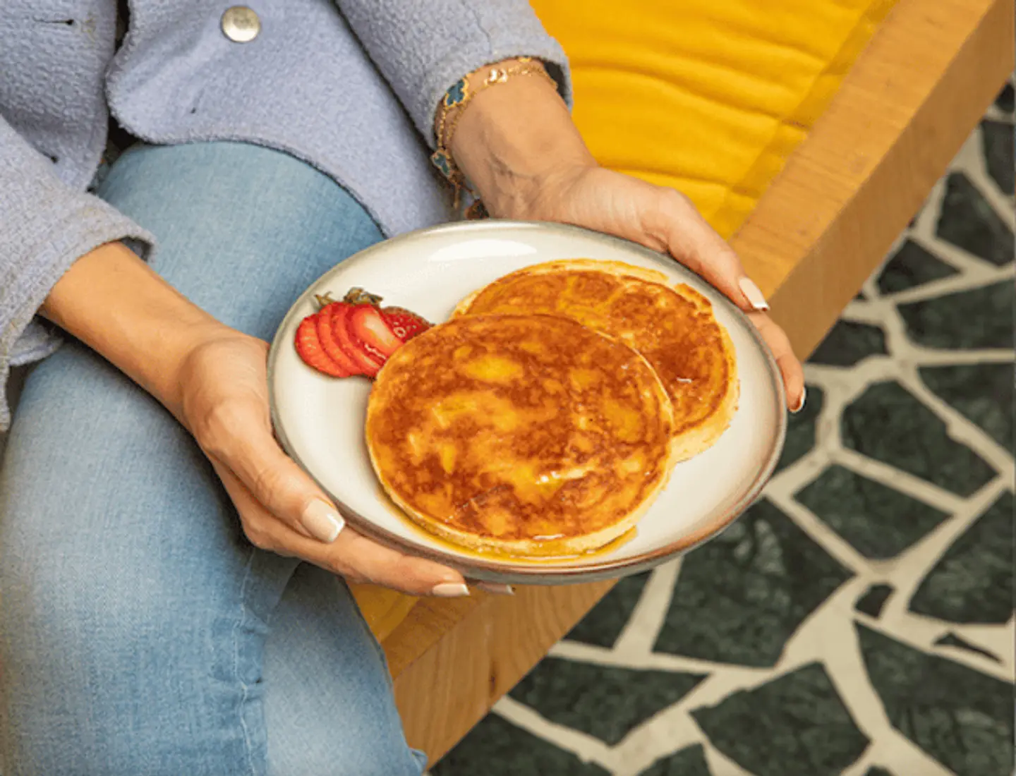 البان كيك خالي من الجلوتين