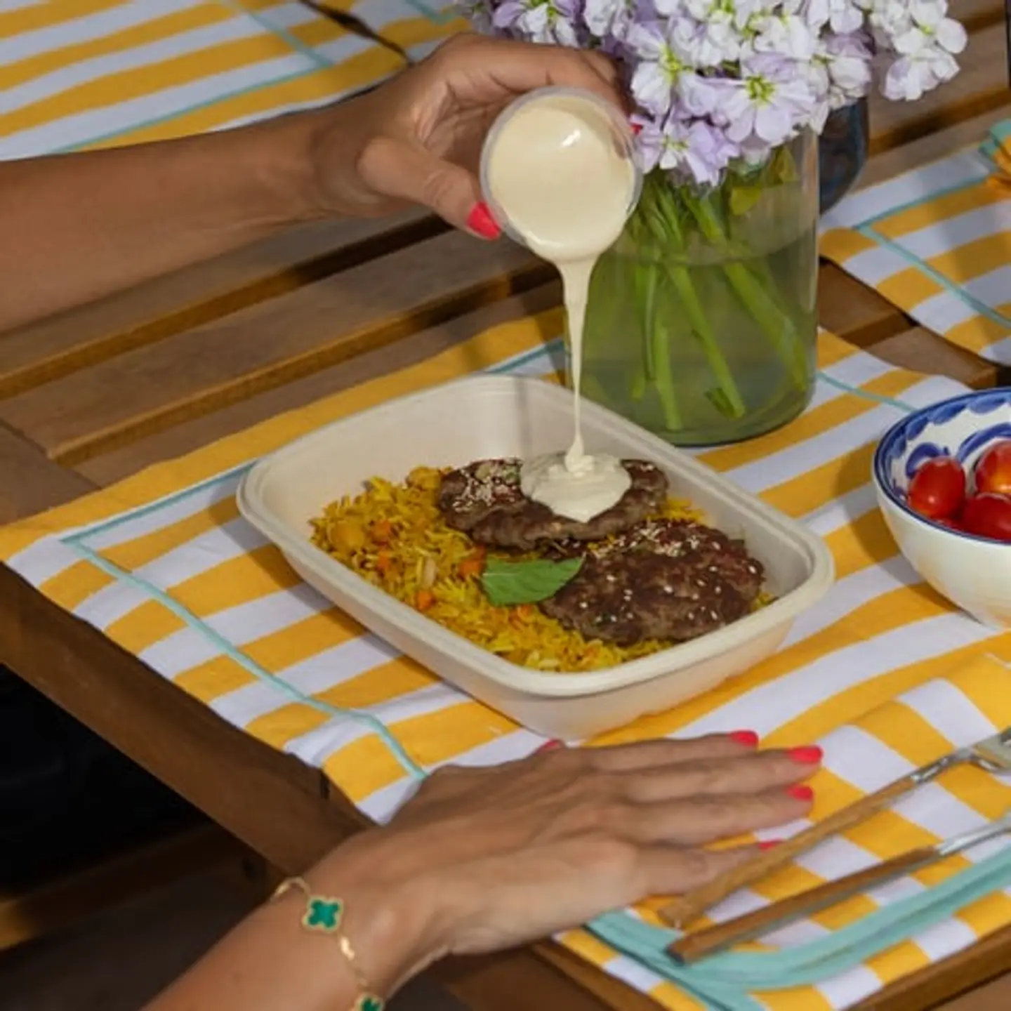 كفتة لحم هيلث بوكس الخاصة