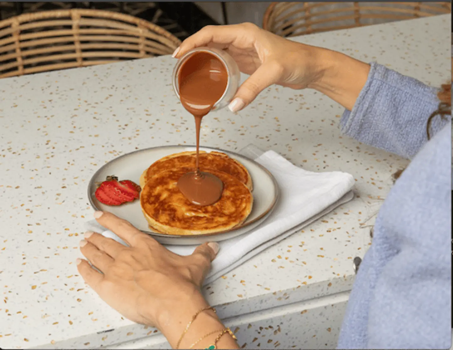 إتش بي بان كيك بالنوتيلا