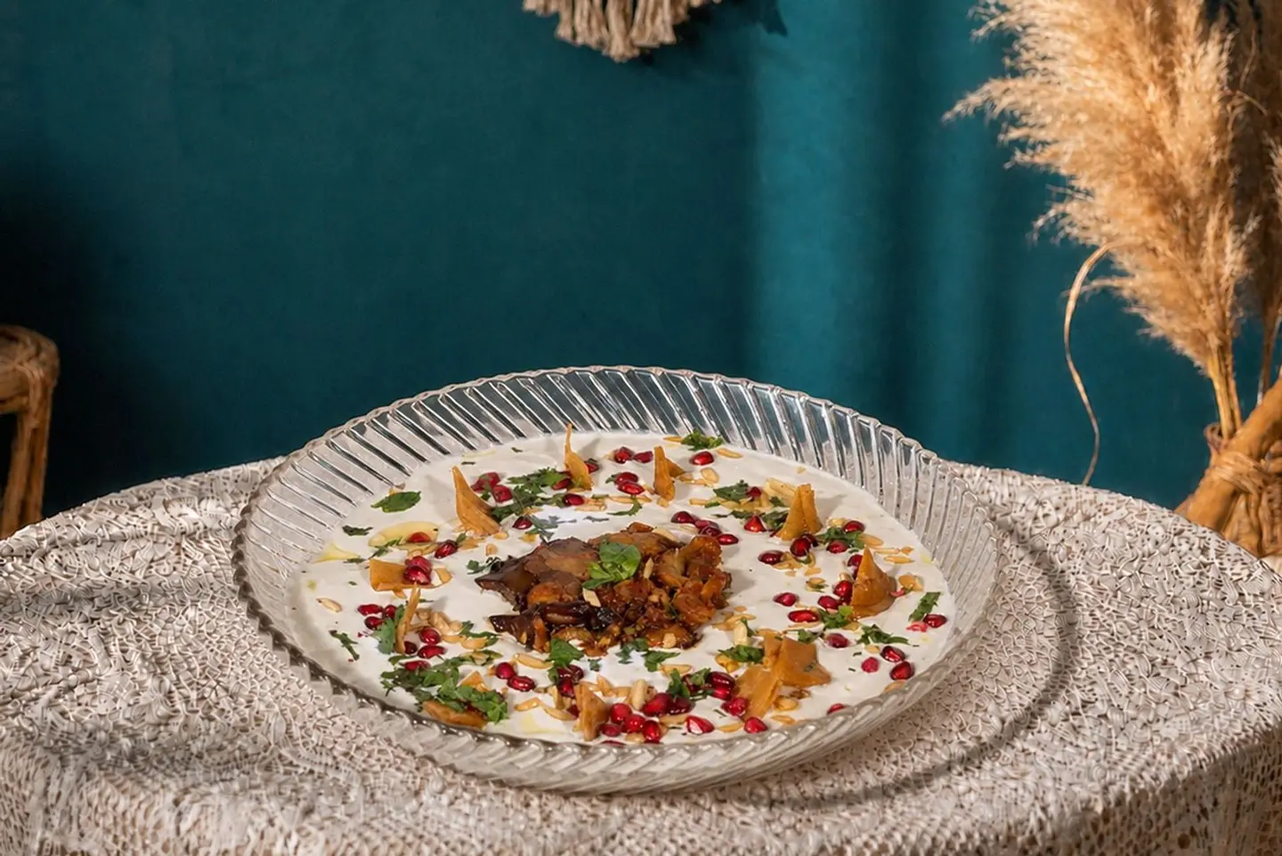 فتة باذنجان