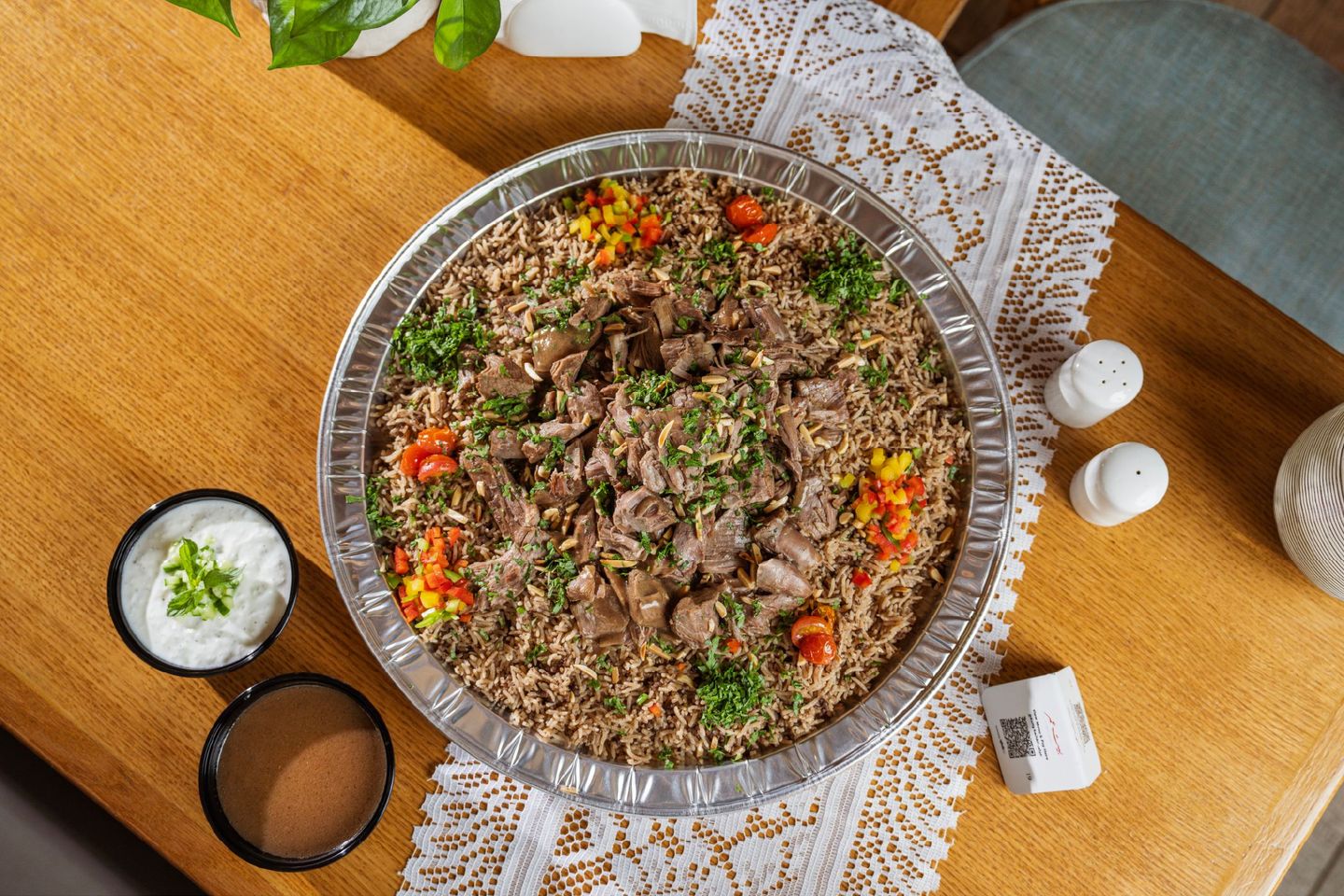 صينية خروف محشي