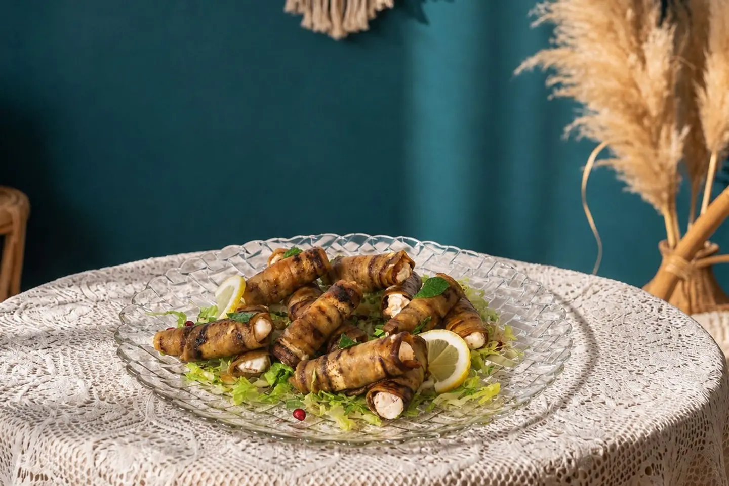 لفائف البذنجان