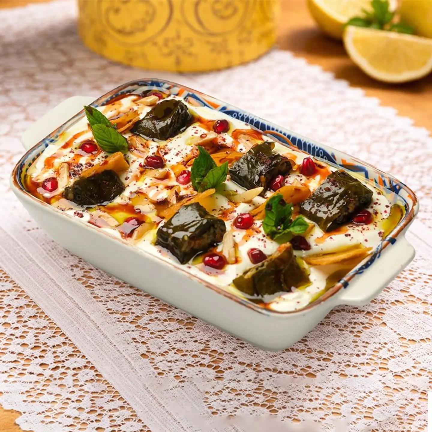 فتة ورق عنب