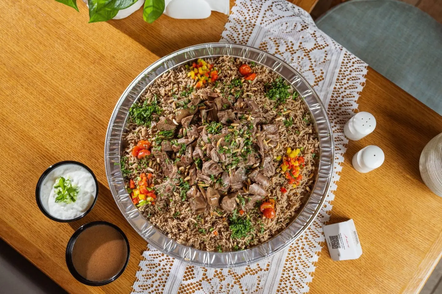 صينية خروف محشي