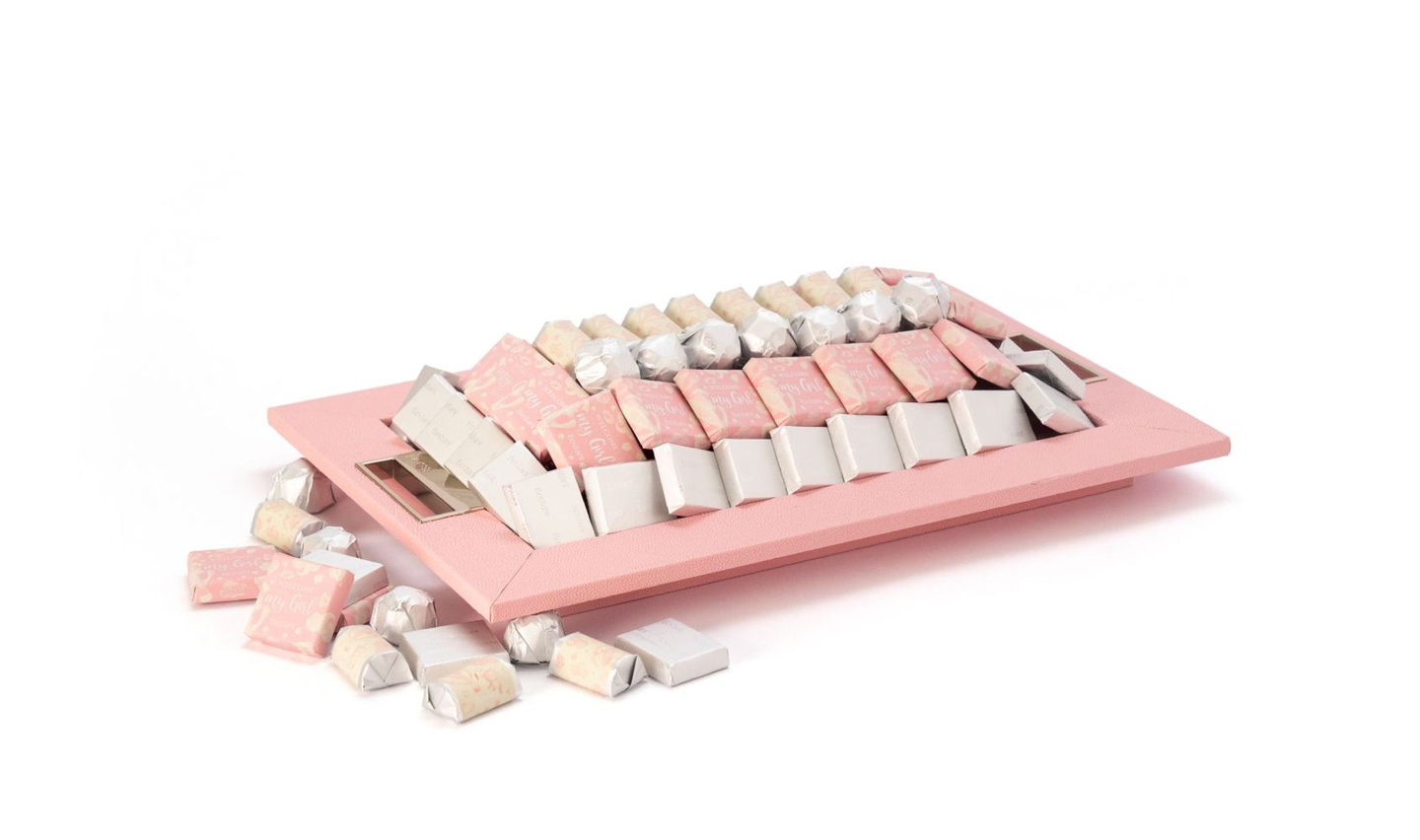 Welcome My Girl Baby Rectangular Tray 930g