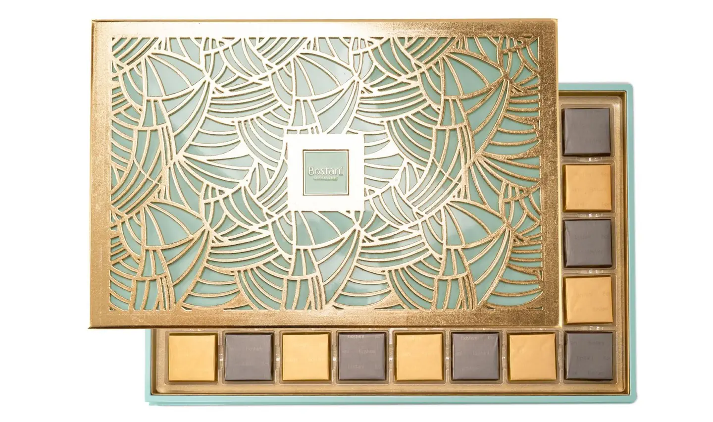 Bostani Golden Tiffany Box – 80 Pcs